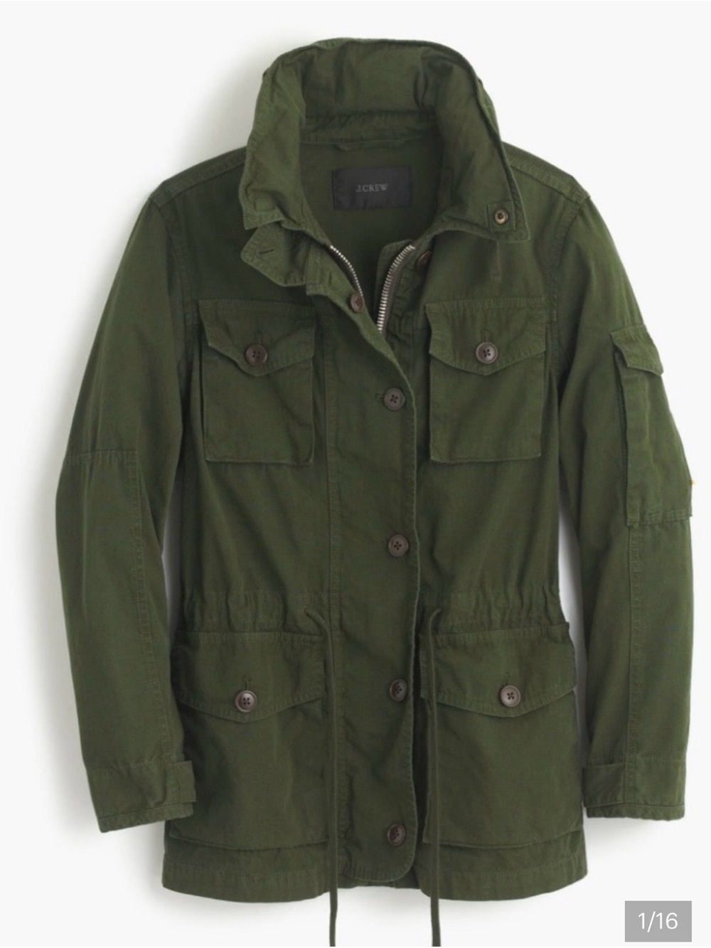 J. Crew Field Mechanic Jacket in Olive Green XS - Picture 4 of 6